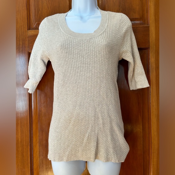 LOT of 3 Alfani Ribbed Elbow-Sleeve Sweaters S - Picture 6 of 8